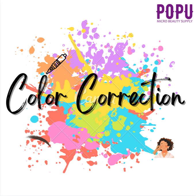 color correction for eyebrow from POPU