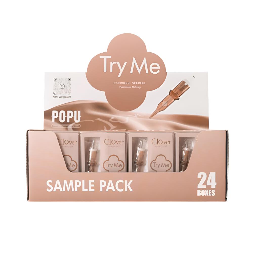 POPU Clover PMU Needles Sample Pack (24 Boxes) - POPU MICRO BEAUTY