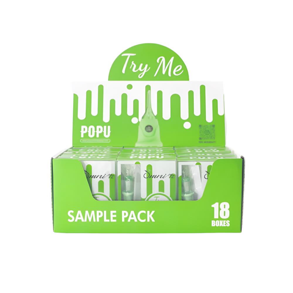 POPU Omni V2 PMU Needles Sample pack(16Boxes) - POPU MICRO BEAUTY